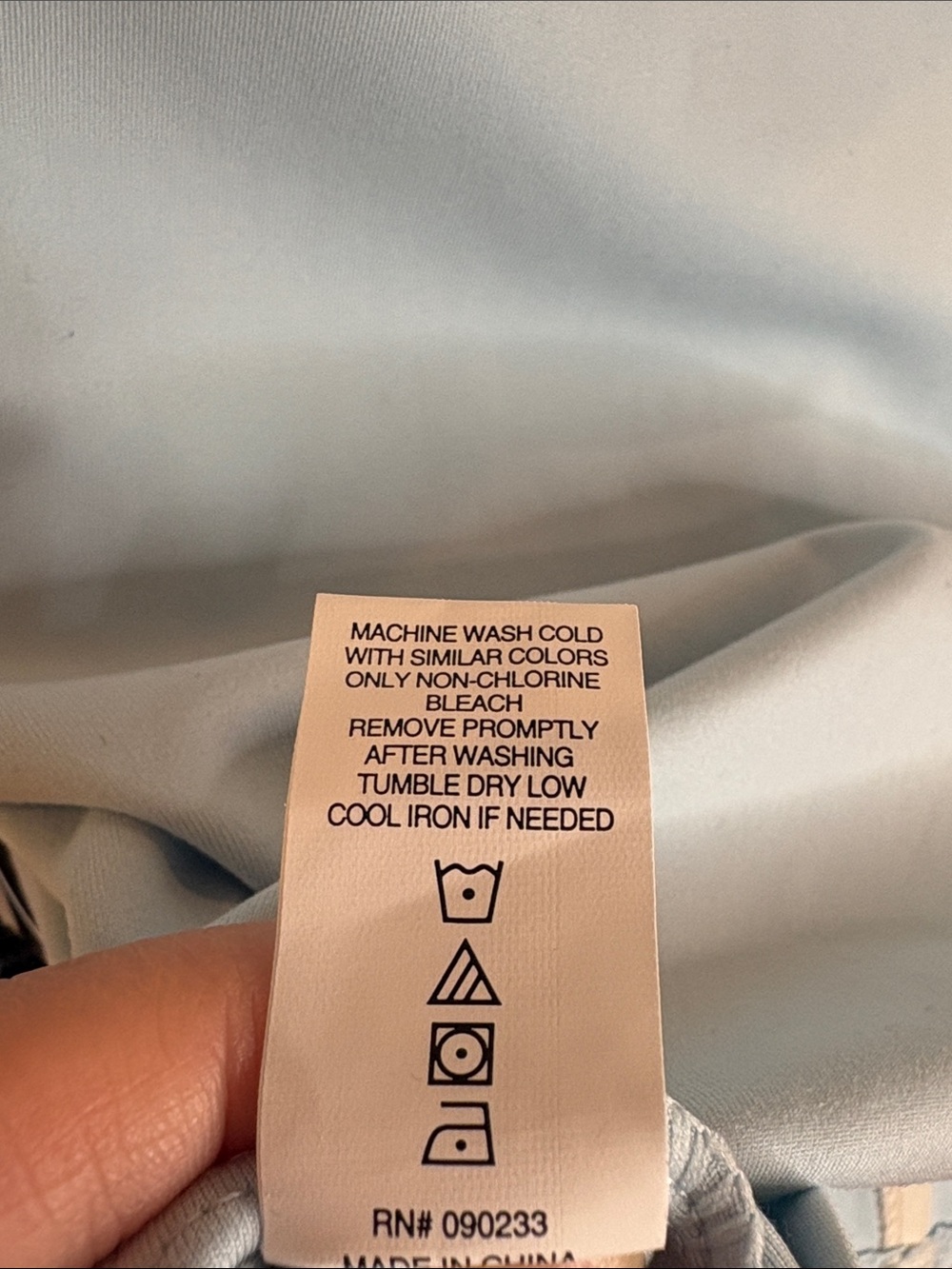 NWT PacSun Light Blue Cropped Polo with Cream Trim - Picture 13 of 14